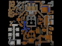 Karte der vierten Ebene / Map of the fourth level