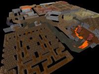 Karte der fünften Ebene / Map of the fifth level
